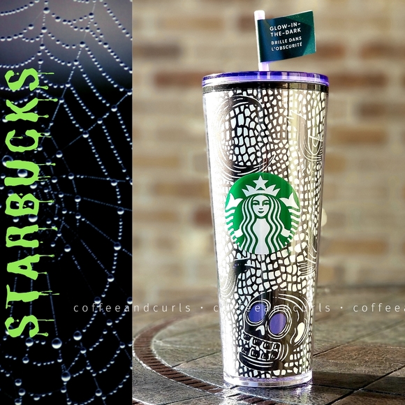 Starbucks Accessories - Starbucks Glow In The Dark Tumbler 2020 Halloween 24oz Venti NWT